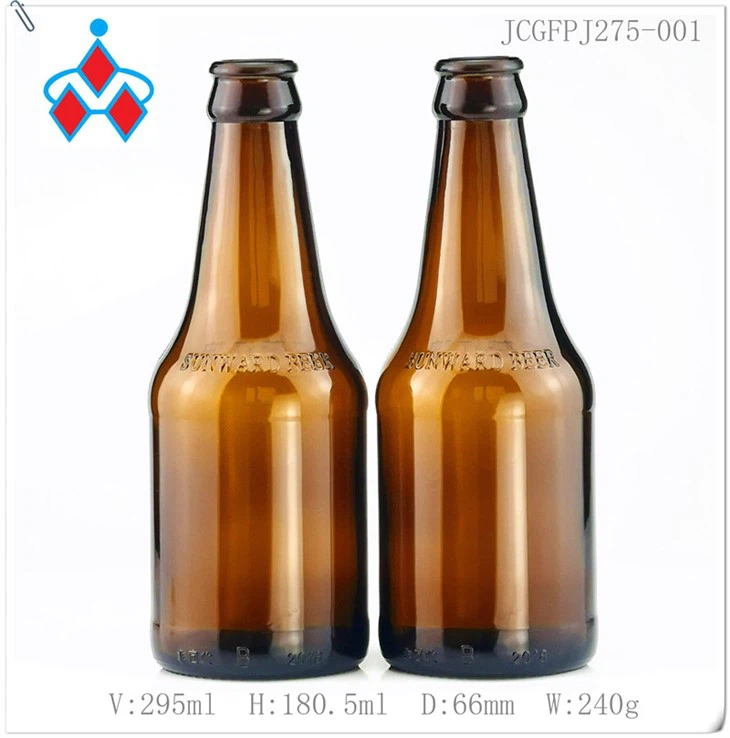 275ml Amber bjórglerflaska